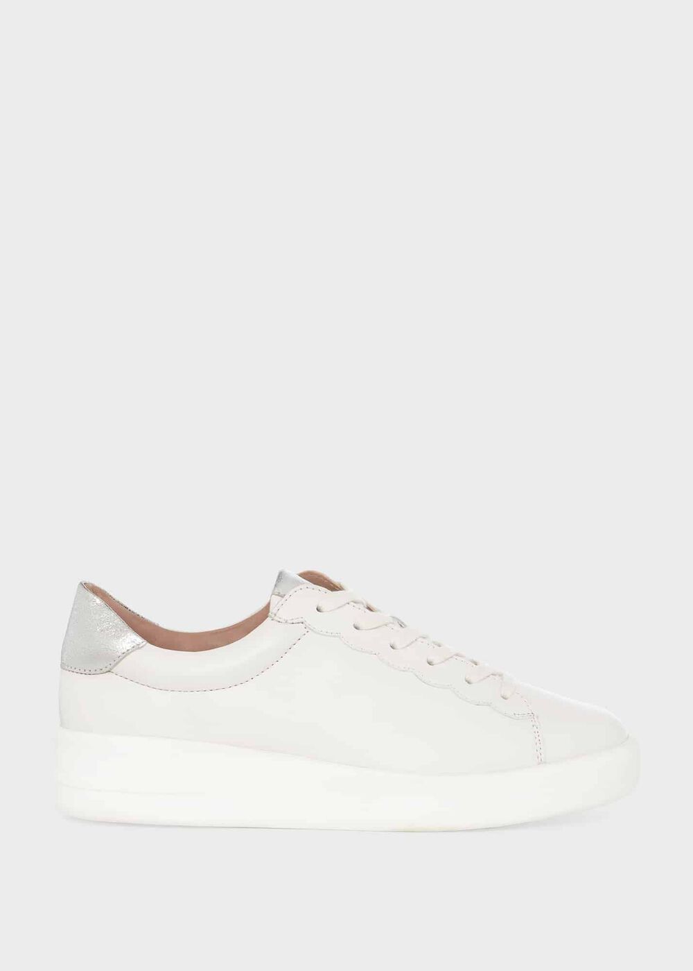 Mollie Trainer, White Metallic, hi-res