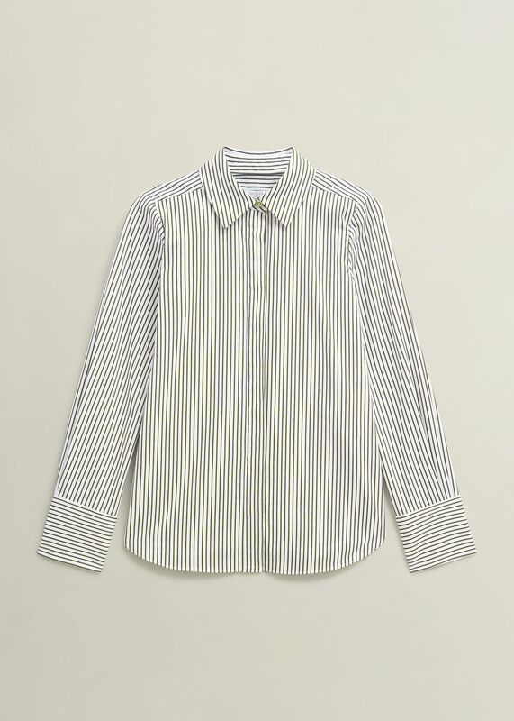 Andra Cotton Blend Shirt