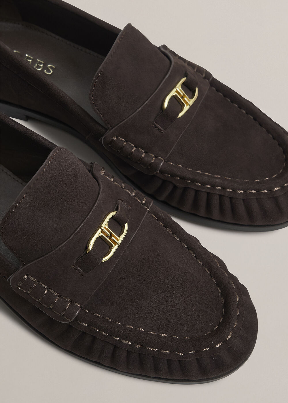 Alana Loafers, Chocolate Brown, hi-res