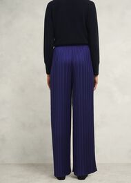 Orla Pleated Trousers, Rich Blue, hi-res