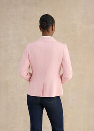 Blake Check Jacket, Pink Ivory, hi-res