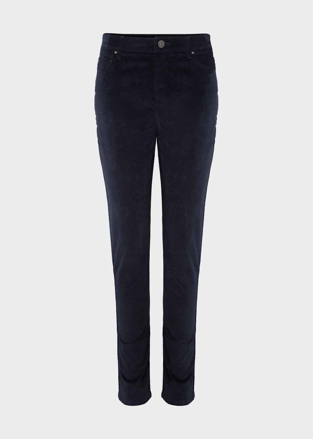 Gia Velvet Skinny Jeans , Navy, hi-res