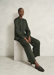 Lucia Pants, Woodland Green, hi-res