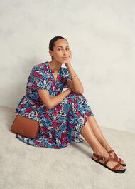 Sia Slv Dress, Multi, hi-res