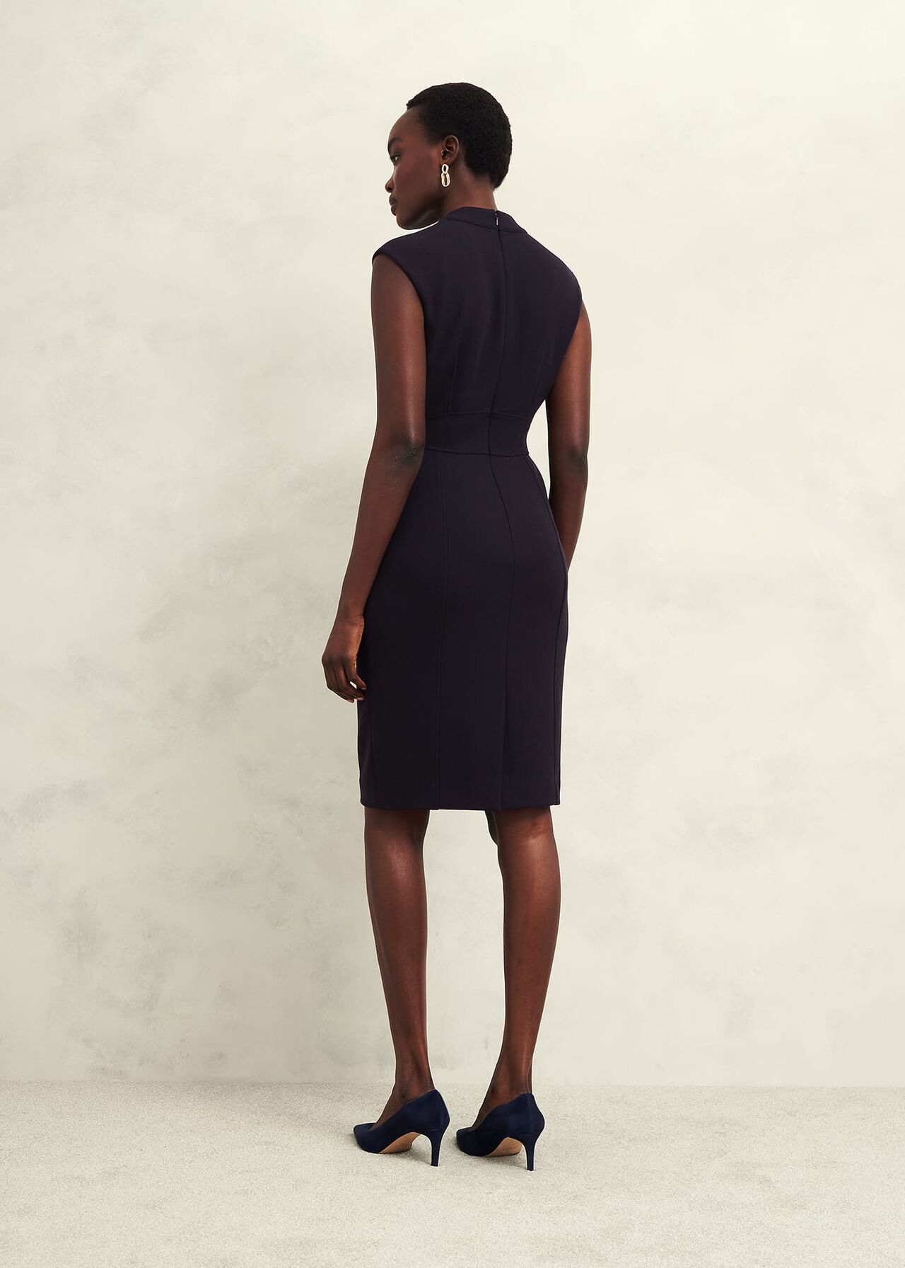 Aly Dress, Navy, hi-res