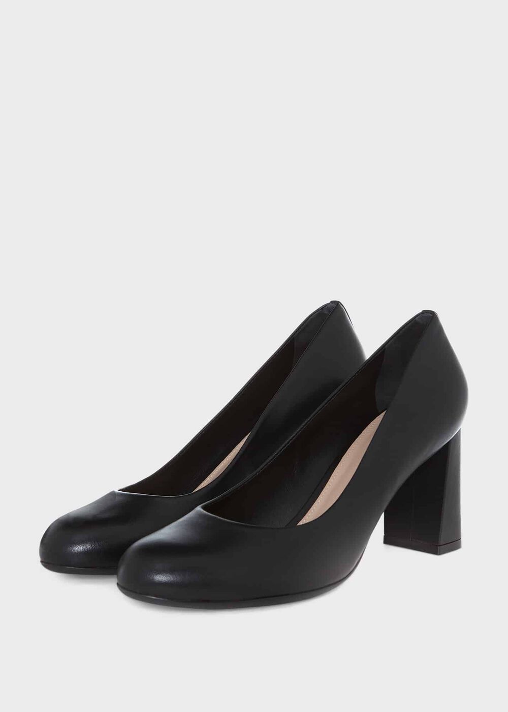 Sonia Court Shoes, Black, hi-res