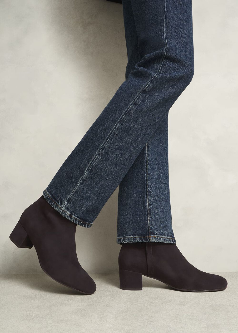 Evelyn Ankle Boots, Chocolate Brown, hi-res