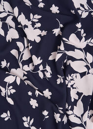 Liana Floral Mini Dress, Midnight Pink, hi-res