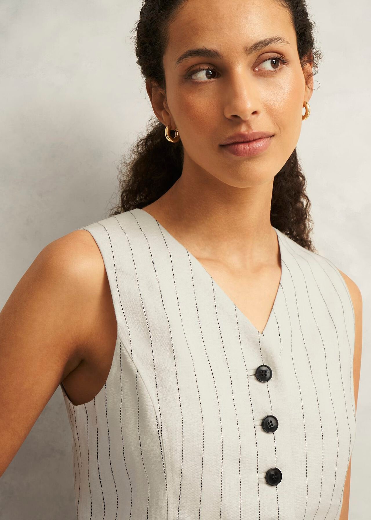 Groombridge Vest, Ivory Navy, hi-res