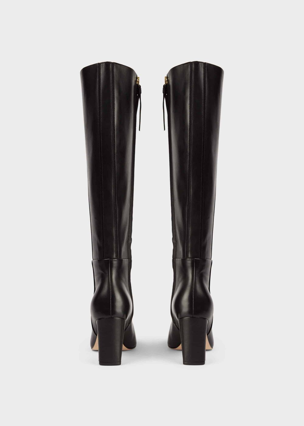 Alma Knee Boots, Black, hi-res