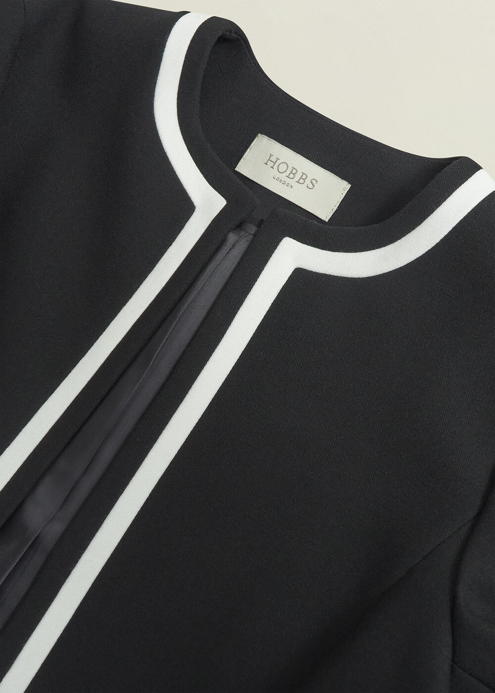 Petite Nory Jacket, Black Ivory, hi-res