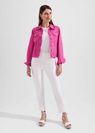 Mariam Jacket, Deep Fuchsia, hi-res