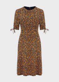 Petite Samantha  Dress, Navy Multi, hi-res
