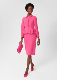 Dania Shift Dress Bright Pink , Bright Pink, hi-res