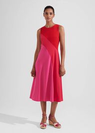 Wimbledon Wedge, Pink Multi, hi-res