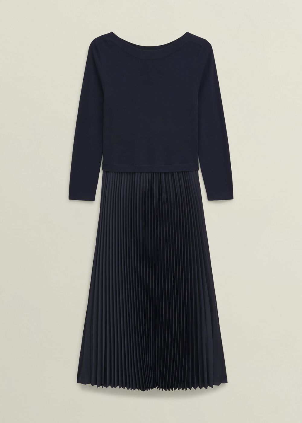 Petite Lucinda Dress, Hobbs Navy, hi-res