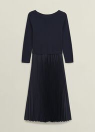 Petite Lucinda Dress, Hobbs Navy, hi-res