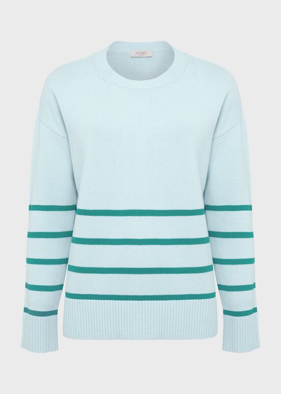 Lilia Cotton Stripe Sweater