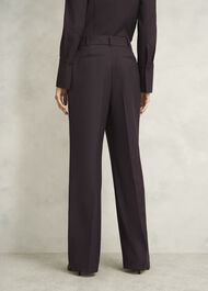 Clement Wide Pants, Chocolate, hi-res