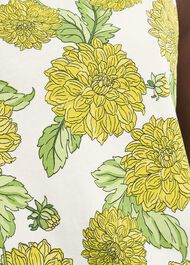 Maddy Cotton Printed Top, Ivory Multi, hi-res