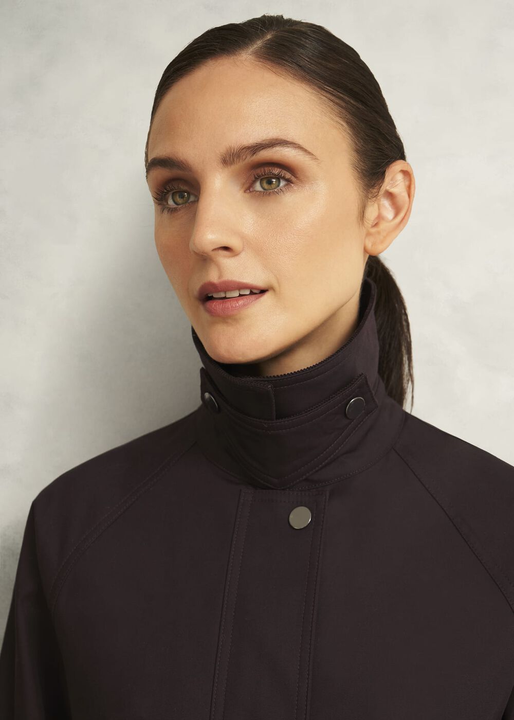 Gabby Barn Jacket, Chocolate, hi-res