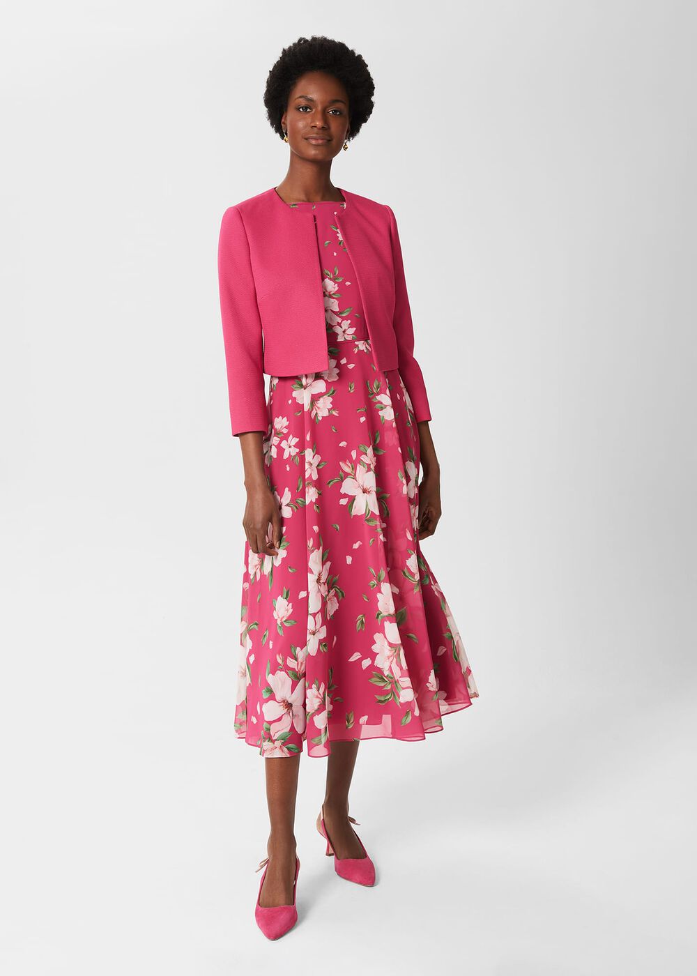 Petite Elize Jacket, Fiesta Pink, hi-res