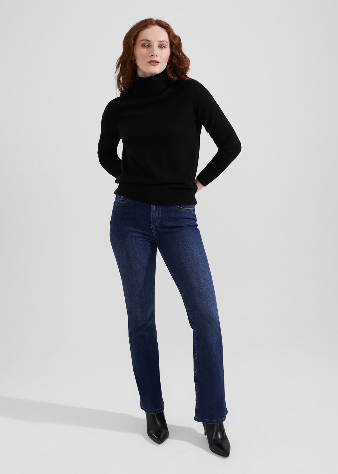 Niomi Bootcut Jeans | Hobbs UK