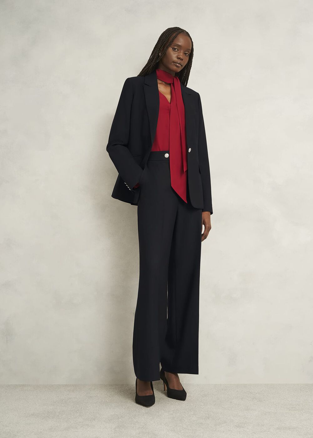 Heidi Wool Blend Jacket , Black, hi-res