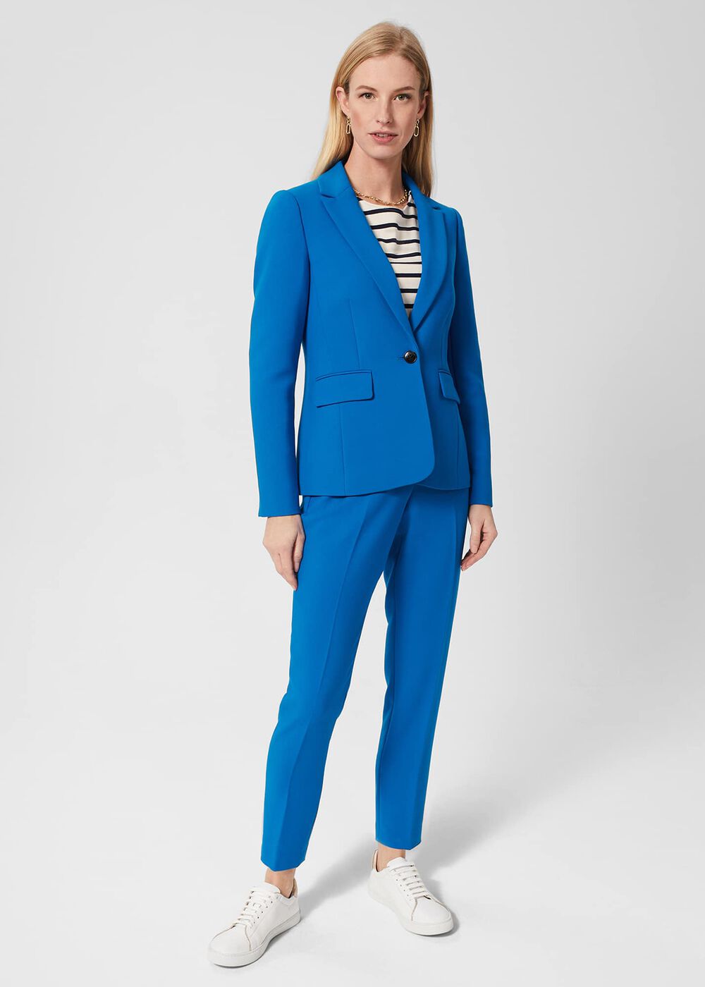 Petite Suki Trousers, Imperial Blue, hi-res