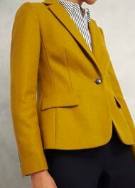Blake Wool Jacket, Ochre, hi-res