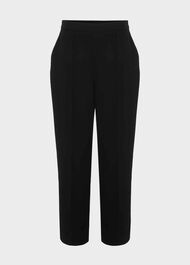 Tabatha Cropped Trousers, Black, hi-res