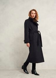 Frankie Western Boots, Black, hi-res