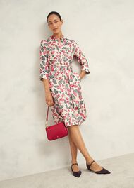 Petite Francis Dress, Cream Multi, hi-res