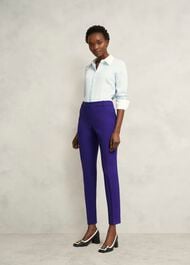 Katia Tapered Trousers, Cobalt Blue, hi-res