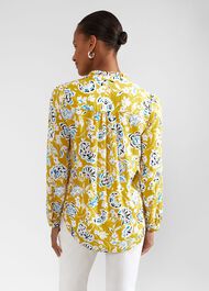 Shona Blouse, Yellow Multi, hi-res