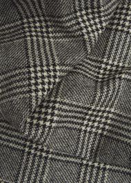 Brea Wool Skirt, Black White, hi-res