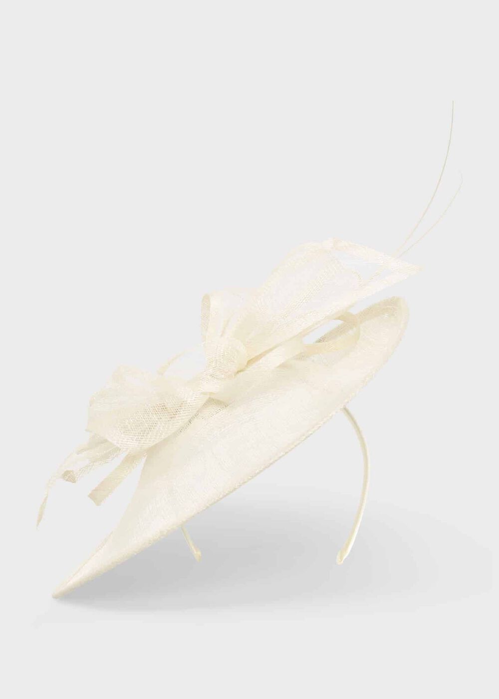 Chloe Fascinator, Ivory, hi-res