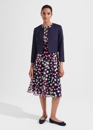 Flo Ballet Flats, Midnight, hi-res