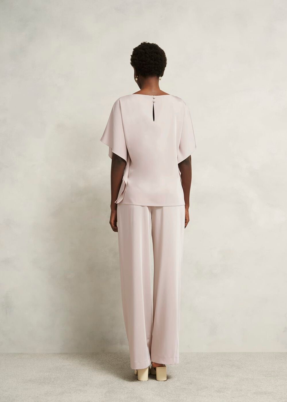 Delora Blouse, Oyster, hi-res