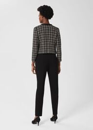 Mel Tapered Pants , Black, hi-res