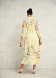 Petite Emma Dress, Yellow Multi, hi-res