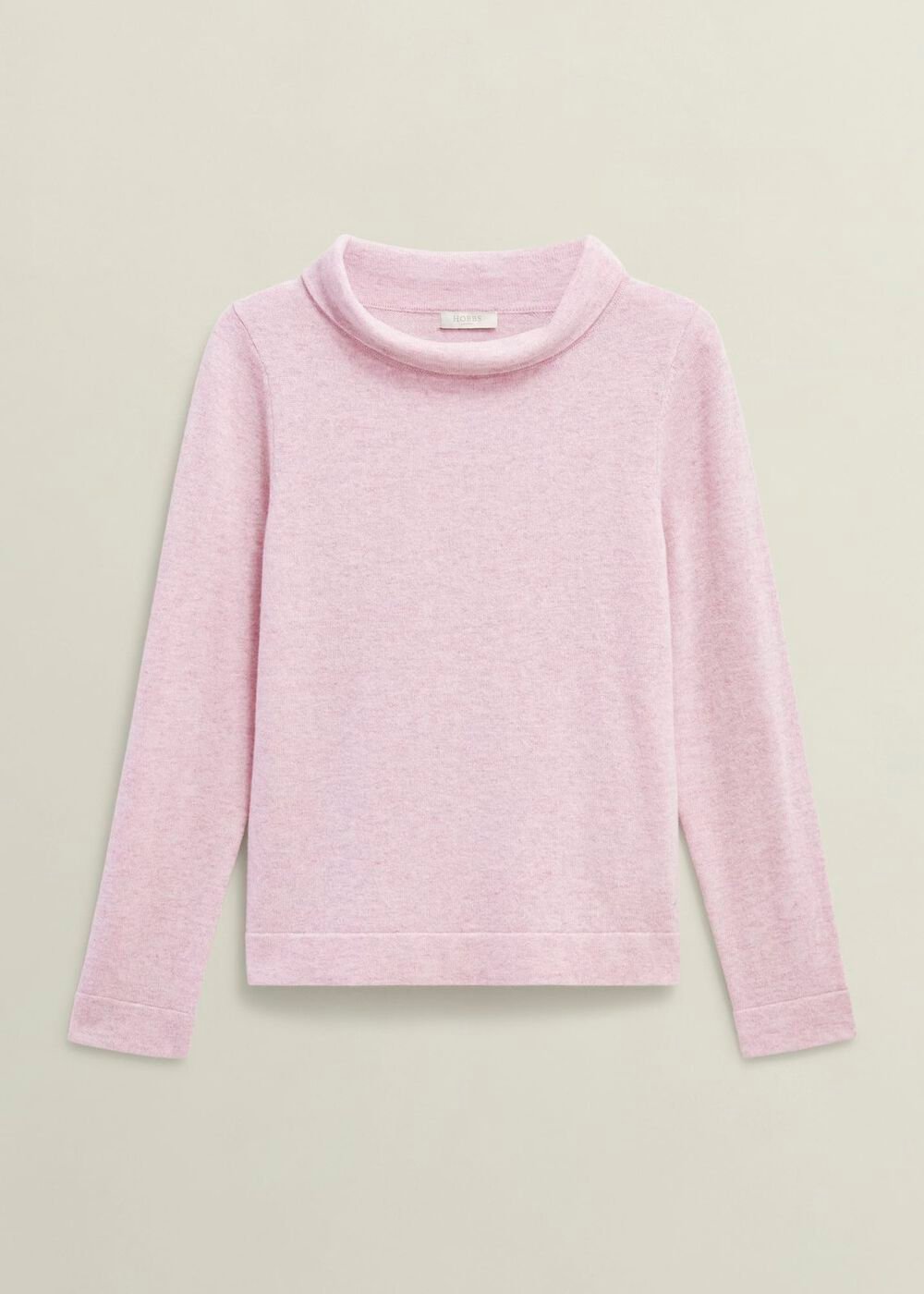 Audrey Wool Cashmere Sweater, Candy Marl, hi-res