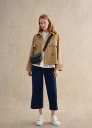 Berwick Woven Leather Crosbody Bag, Hobbs Navy, hi-res