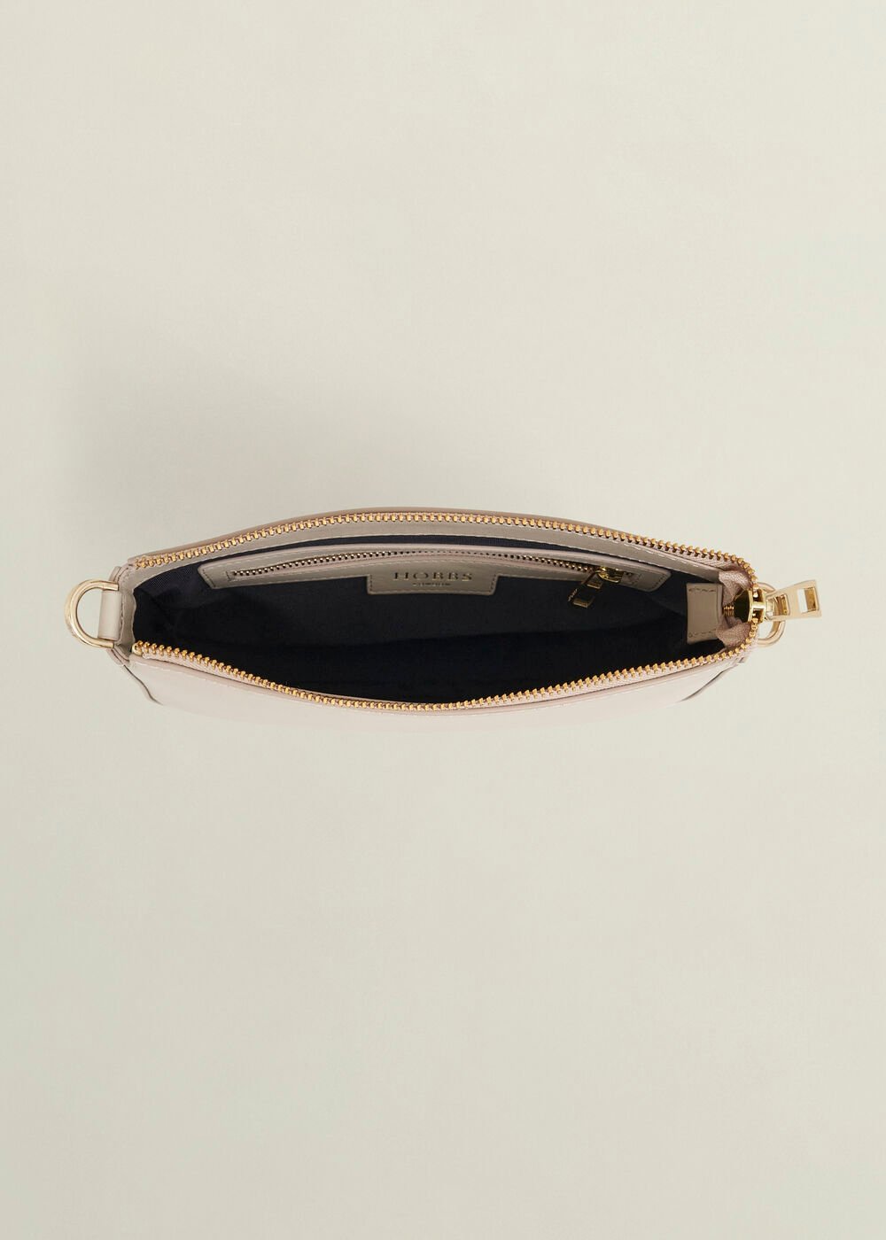 Briella Leather Bag, Light Beige, hi-res