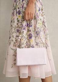 Jas Pearl Clutch, Pale Pink, hi-res