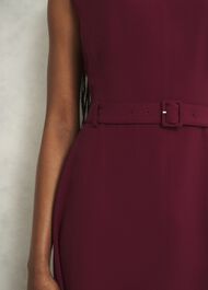 Petite Leslie Dress, Beryl Red, hi-res