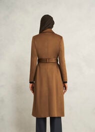 Petite Livia Wool Coat, Vicuna, hi-res