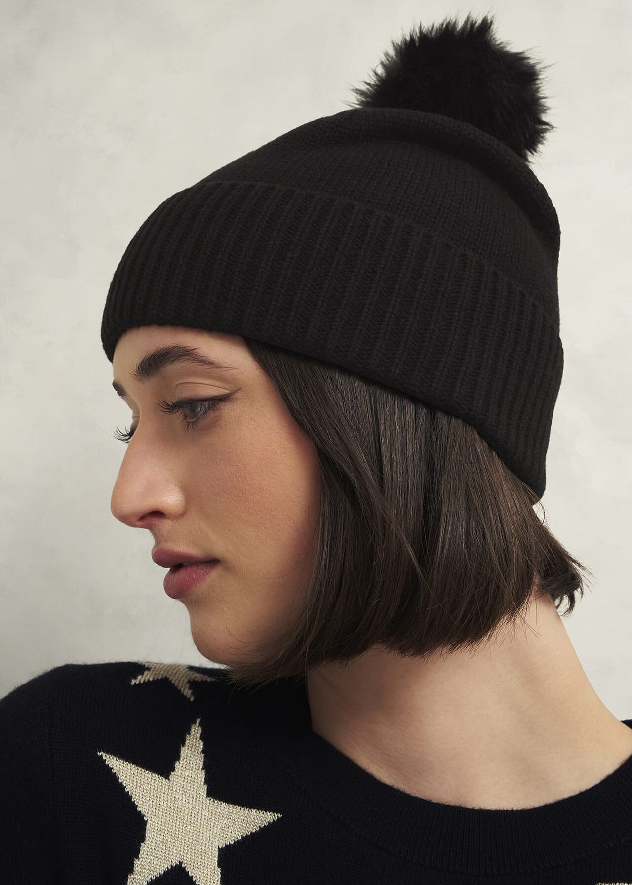 Alison Hat, Black, hi-res