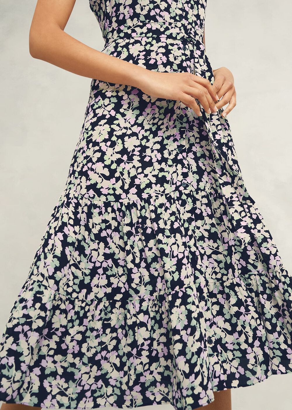 Esme Dress, Navy Multi, hi-res