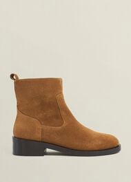 Georgie Ankle Boots, Tan, hi-res